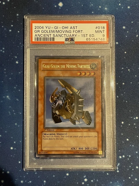 Yugioh! Gear Golem the Moving Fortress AST-018 Ultra Rare 1st Edition NM