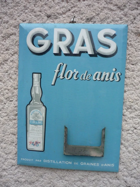 Tôle Glaçoide Publicitaire - Gitane - Année 1950 - Metal