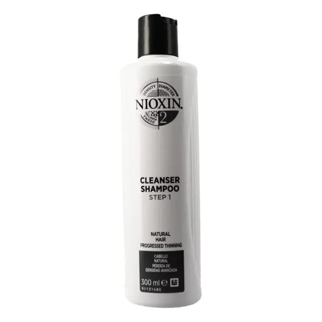 Nioxin System 2 Cleanser Shampoo for Natural Hair 300ml