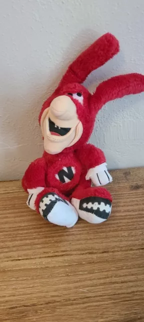 Dominos Noid Plush 13 Inch Vintage Toys Advertising Pizza Mascot