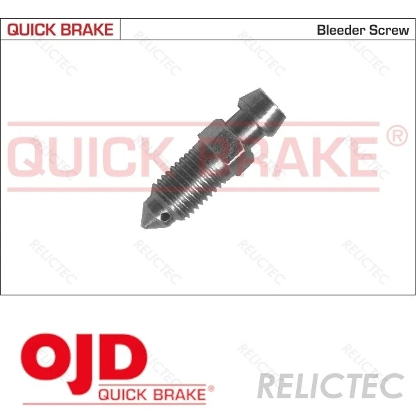 BRAKE CALIPER BLEED Screw Valve Nipple for KIA Mazda Mitsubishi Suzuki