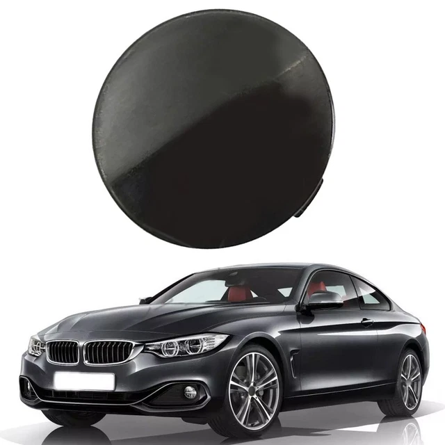 VekAuto Crochet De Remorquage BMW - Compatible X3 E83, X5 E53 E70, Série 1 3 5 6 7 Z4 Mini - Métal Noir Solide