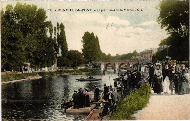 CPA JOINVILLE-le-PONT Le Petit Bras de la Marne (600021)