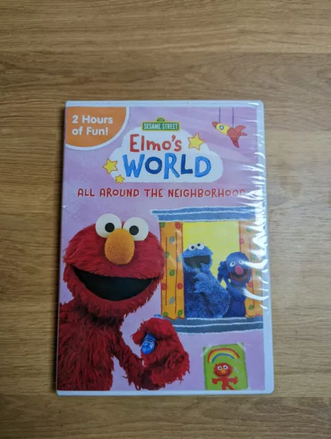 ELMO'S WORLD: ALL Around the Neighborhood (DVD, 2022) Sesame Street ...