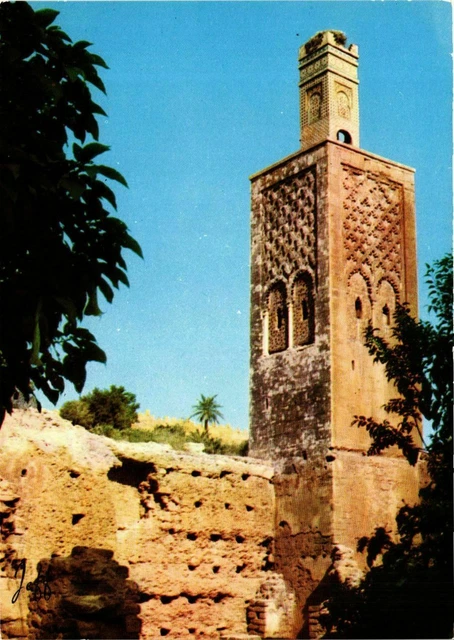 CPM AK Rabat- Le Minaret du Chellah MAROC (880685)