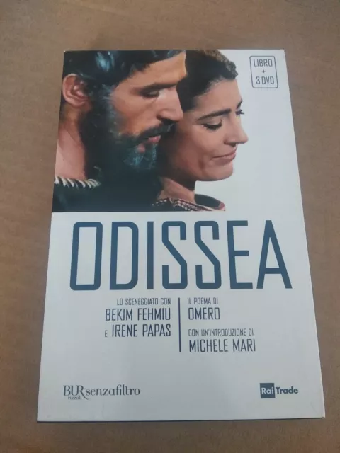 Odissea box 3 dvd + Libro -  Bekim Fehmiu, Irene Papas, Franco Rossi, Mario Bava