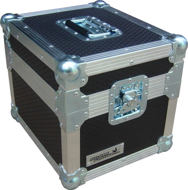 Flight Case Swan 10" Single 100 Dub Vinyl Record Box (Hex)