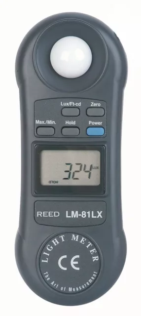 REED Instruments LM-81LX Compact Light Meter