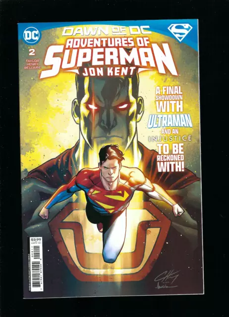Adventures Of Superman ⚡Jon Kent #2 A Regular ⚡Clayton Henry Cover DC 2023 NM⚡