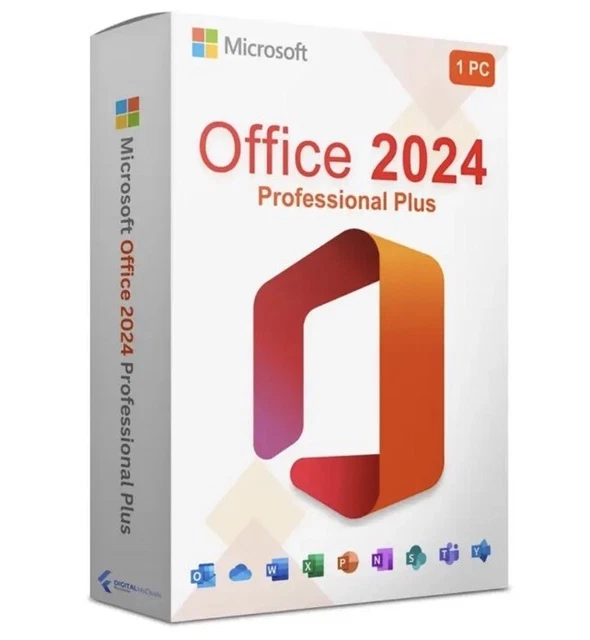 MICROSOFT OFFICE 2024 Professional Plus Lifetime USB £66.23 - PicClick UK