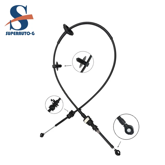 TRANSMISSION SHIFT CONTROL Cable Selector Lever Cable Assembly for Ford