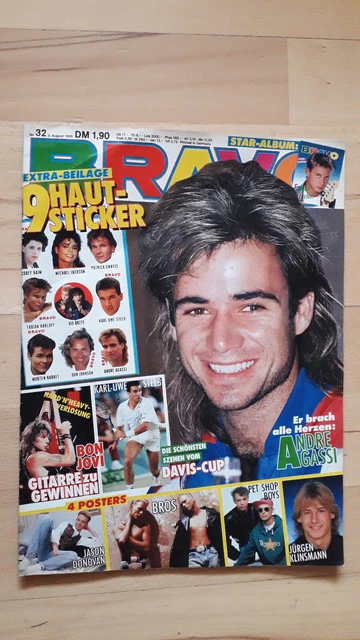 BRAVO Nr.32 vom 3.8.1989 Fabian Harloff, Patrick Swayze, Bros, Jürgen Klinsmann