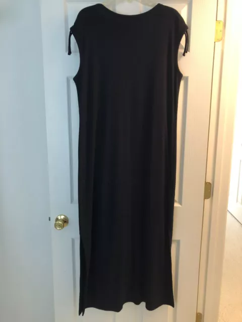 Womens Dress, Marsh Landing, XL, Black, Long