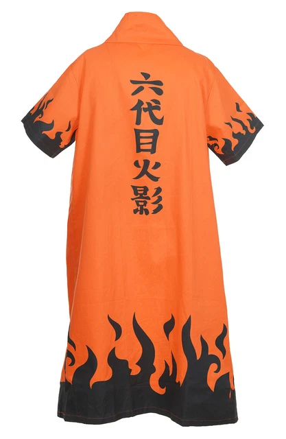 Cape Orange 6ème Hokage Cosplay