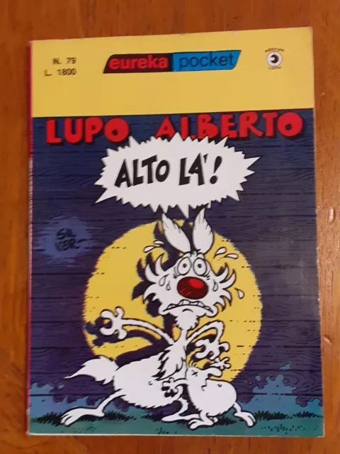 EUREKA POCKET 79  "LUPO ALBERTO Alto Là!"  Ed. CORNO  ORIGINALE  LUGLIO 1983 !! 