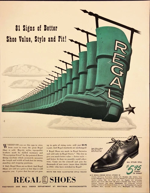 EDGERTON SHOES CATALOGUE 1941～1942 Shoes of 1941 – all