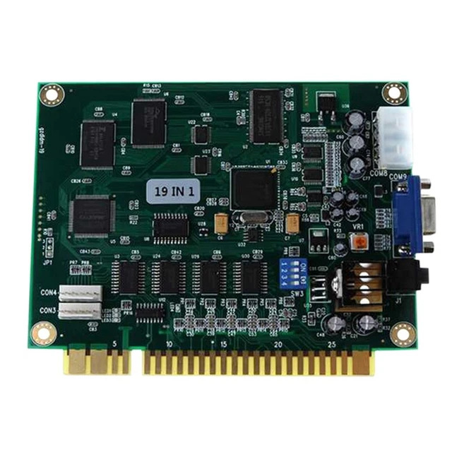19 EN 1 Multicade PCB Board Arcade Classic Game Board VGA Output Arcade ...