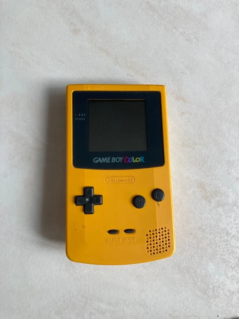 Nintendo Game Boy Color Console - Jaune (CGB-001)