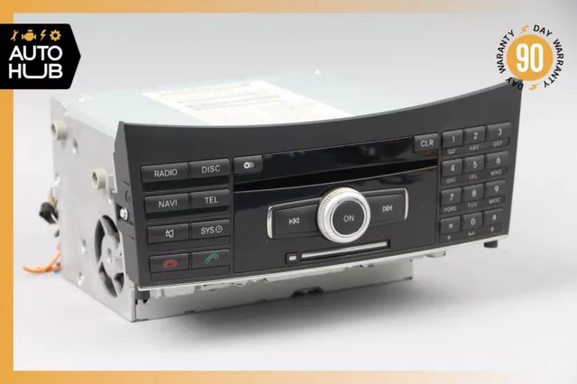 10-11 Mercedes W212 E350 E550 Command Head Unit CD Changer Radio 2129068300