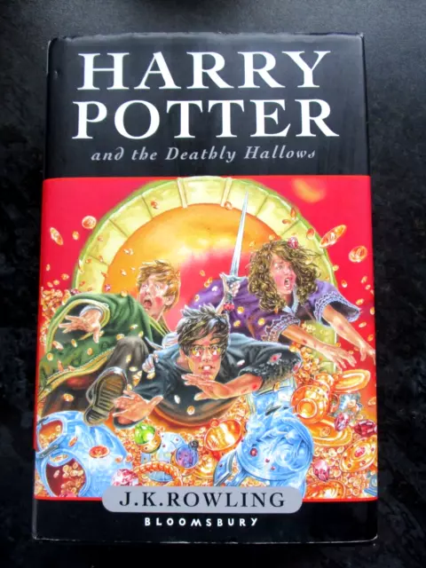 Harry Potter And The Deathly Hallows 1st First Edition HBDJ 2007 J.K Rowling   L