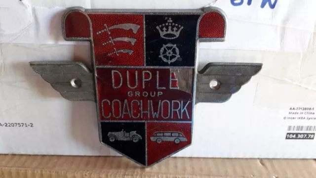 Duple Coach Badge