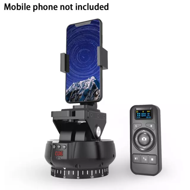 YT-1200 AI Tracking 360° Auto Motorized Rotating Panoramic Head Remote Control|
