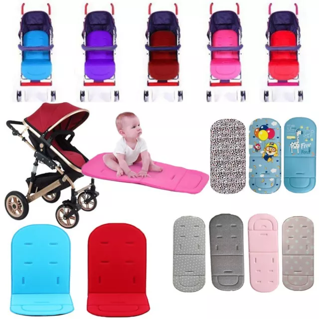 Washable Baby Kid Stroller Pram Pushchair Car Seat Liner Pad Mat Cushion AU