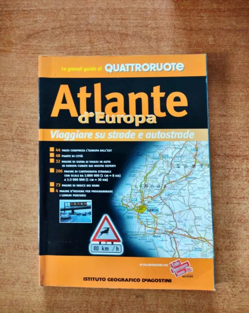 Atlante D'europa - Le Guide Pratiche Di Quattro Ruote - De Agostini - 2001