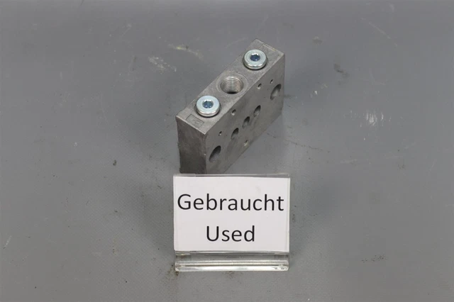 Bosch Rexroth 1 825 503 061 Piastra di Collegamento 1825503061 Usato