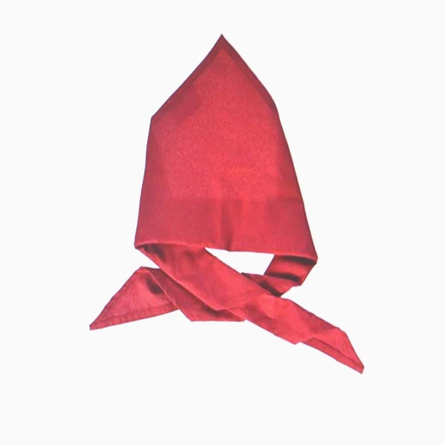 (6) NEW Chef Works Red Neckerchiefs 100% Cotton NECC-RED-0 (One Size Fits Most) 3