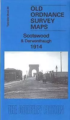 MAP OF Scotswood & Derwenthaugh 1914: Tyneside Sheet 26b NEW