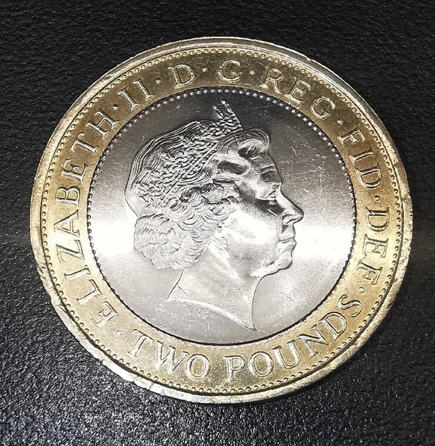 £2 Two Pound Coin (1807) Abolition of Slavery 2007 RARE With Mint Errors