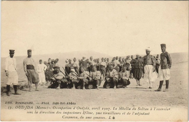 CPA AK MOROCCO OUDJDA Occupation (10048)