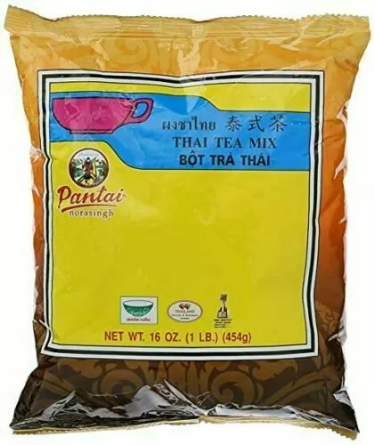 Pantai Thai Tea Leaves Mix Thai Iced Tea 16 oz / 454g - (Pack of 1)