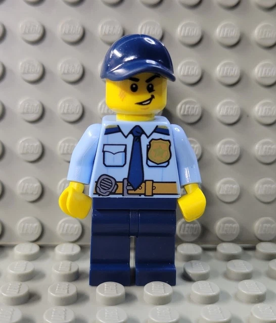 LEGO CITY POLICE Office Minifigure with Crooked Smile £2.88 - PicClick UK
