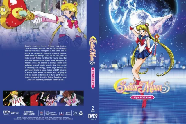 ANIME DVD Sailor Moon Crystal Season 3 (1-13) ENGLISH DUBBED