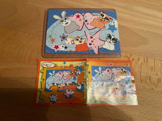 Überraschungsei Puzzle / Magic Kinder - DC043 mit Beipackzettel !