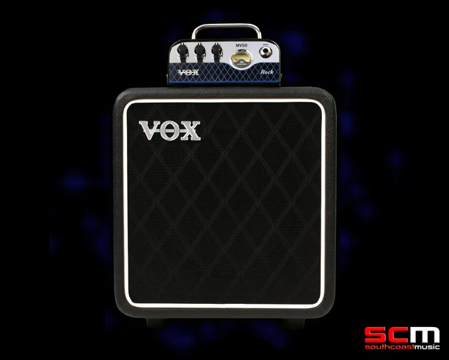 Vox MV50CR-SET CLASSIC ROCK Head and 1 x 8 Speaker Cab Guitar Amplifier STACK