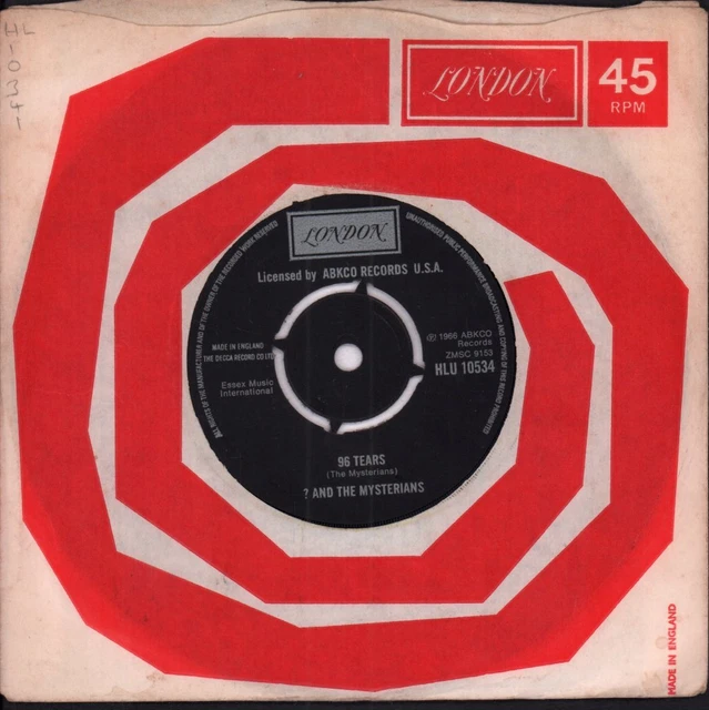QUESTION MARK AND the Mysterians 96 Tears 7