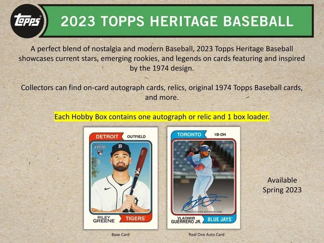 2023 Topps Heritage Then And Now --  Pick Any You Want -- Free/Fast Shipping
