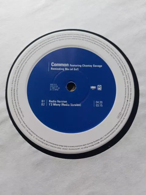 Common - Reminding Me Of Sef - Ft. Chantray Savage 12" Vinyl Single U759S 3