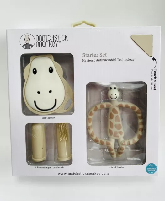 Matchstick Monkey Teether Starter Set. BNWT