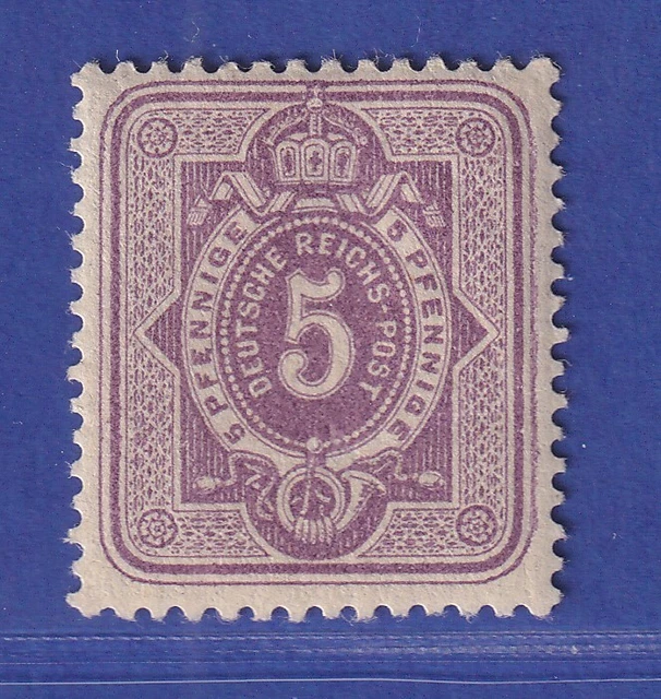 Deutsches Reich 5 Pfennige Mi.-Nr. 32 ungebraucht * gepr. ZENKER BPP