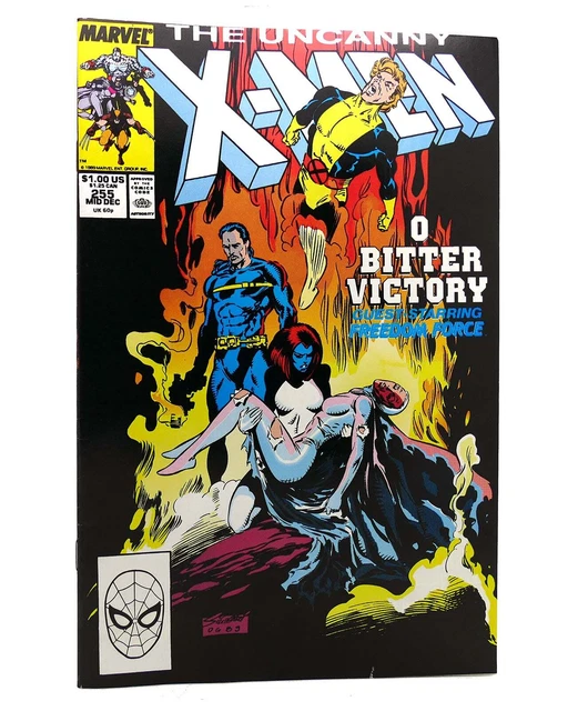 Marvel THE UNCANNY X-MEN VOL. 1 NO. 255 DECEMBER 1989  1st Edition 1st Printing