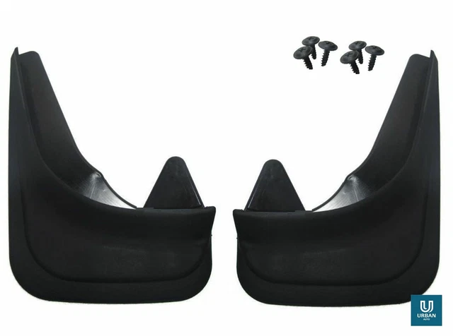 Mud Flaps To Fit SKODA OCTAVIA VRS MK2 04-12 BLACK MUDFLAPS All Options - View #2