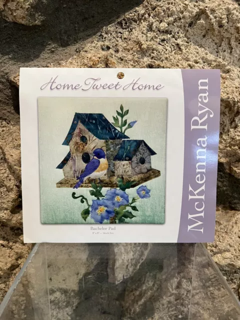"Patrón de edredón McKenna Ryan ~ Home Tweet Home ~ Soltero Pad ~ 8""x8"""