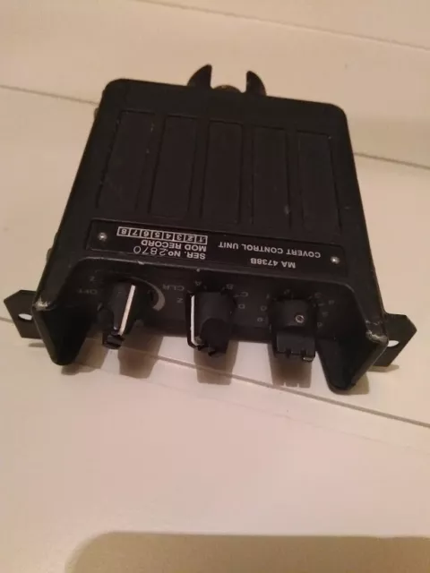 Ex Mod Sas Sf Sb Racal Cougar Covert Ecu -- Extended Control Unit