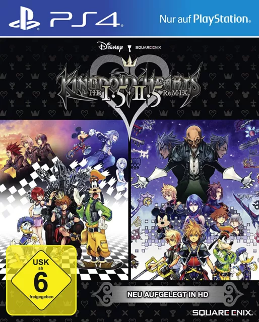 Disney - Kingdom Hearts HD 1.5 + 2.5 Remix für Playstation 4 PS4 | NEUWARE |