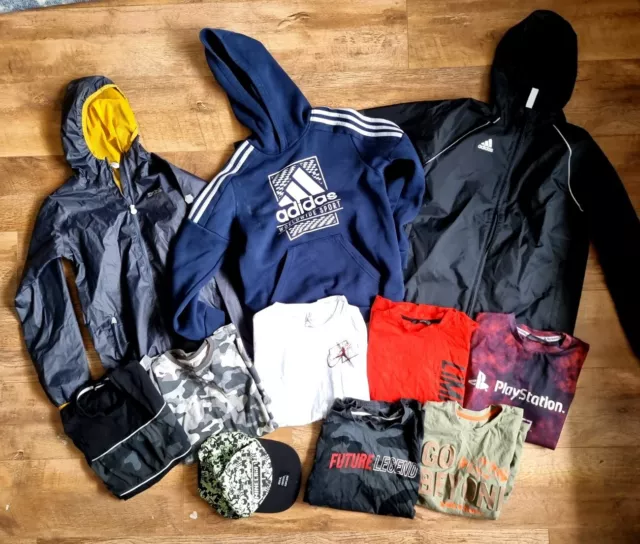 Huge Bundle Of Boys Clothes Age 11 -12  Jordan Adidas Regatta