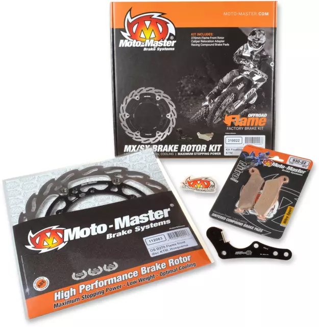 Moto Master 310021 Kit Di Conversione Brake Kawasaki Kx 125 M 2008